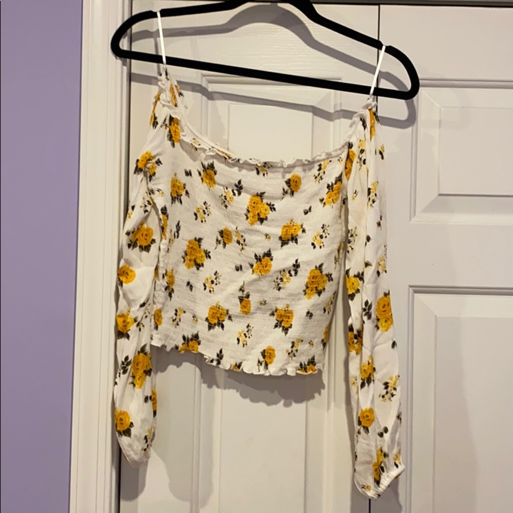 Summer off the shoulder blouse
